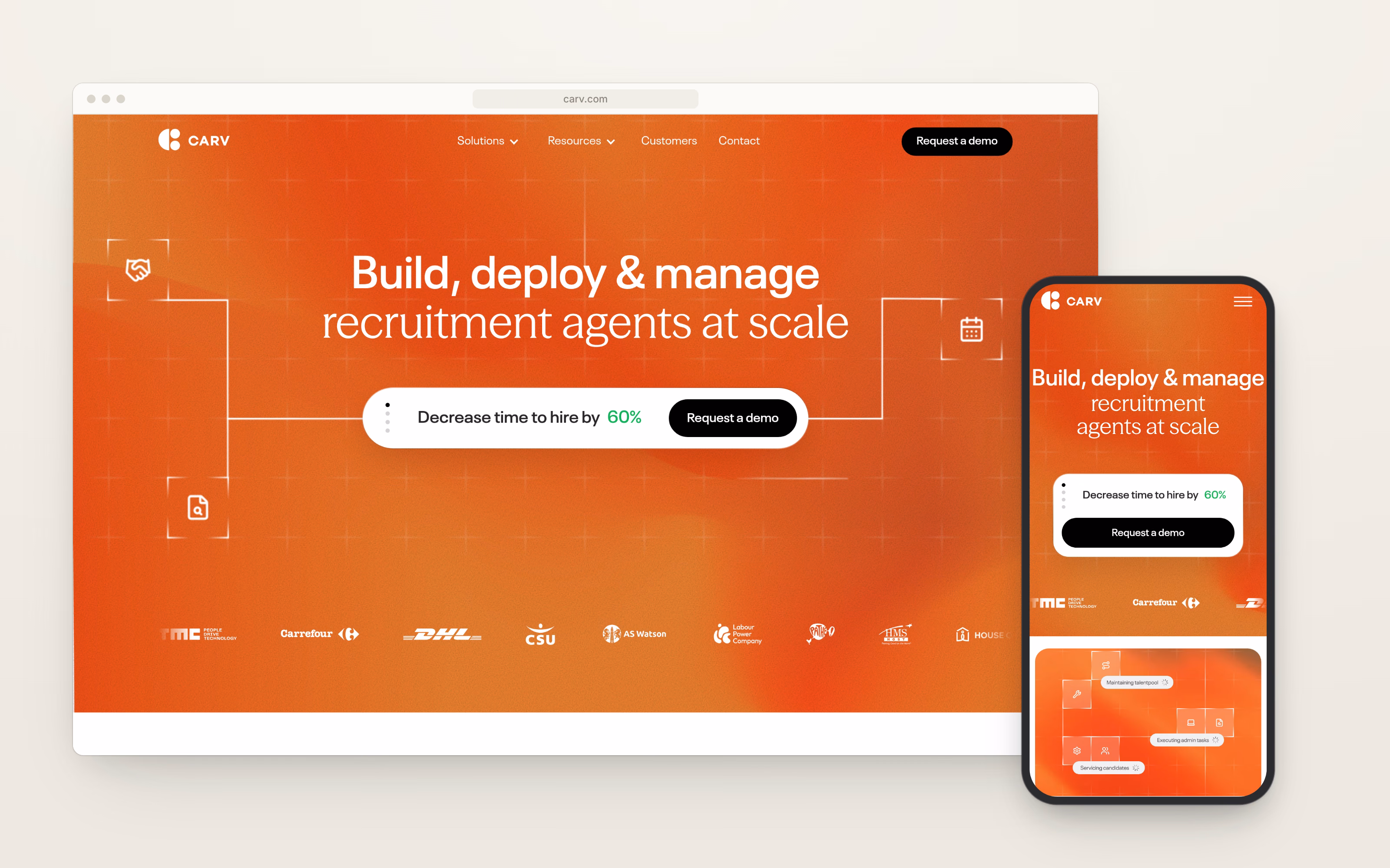 Website van Carv